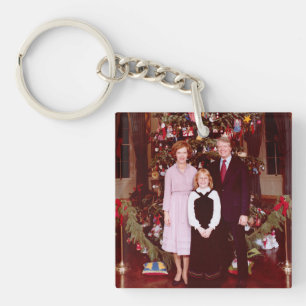 Llavero Navidades Presidente James Jimmy Carter Casa Blanc