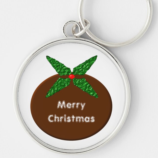 Llavero Navidades Pudding Keychain (Frente)