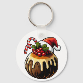 Llavero Navidades Pudding Keychain