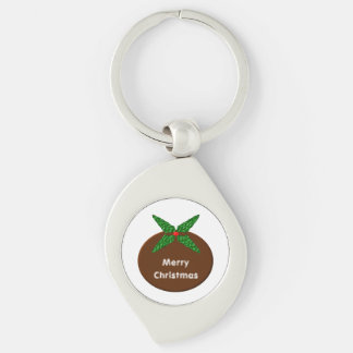 Llavero Navidades Pudding Personalizado Keychain