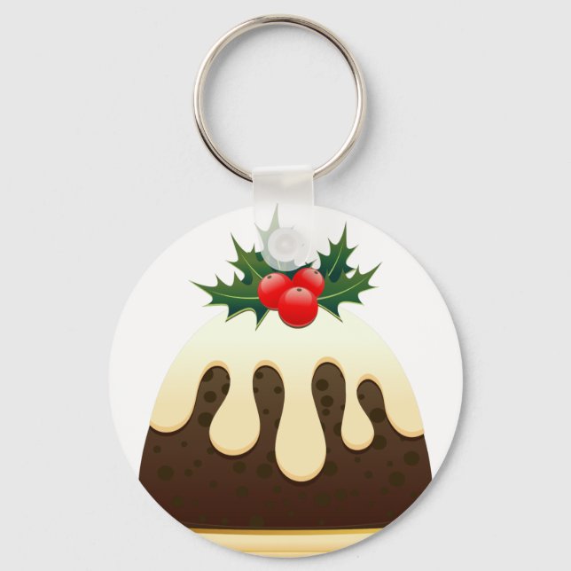 Llavero navidades puddings (Anverso)