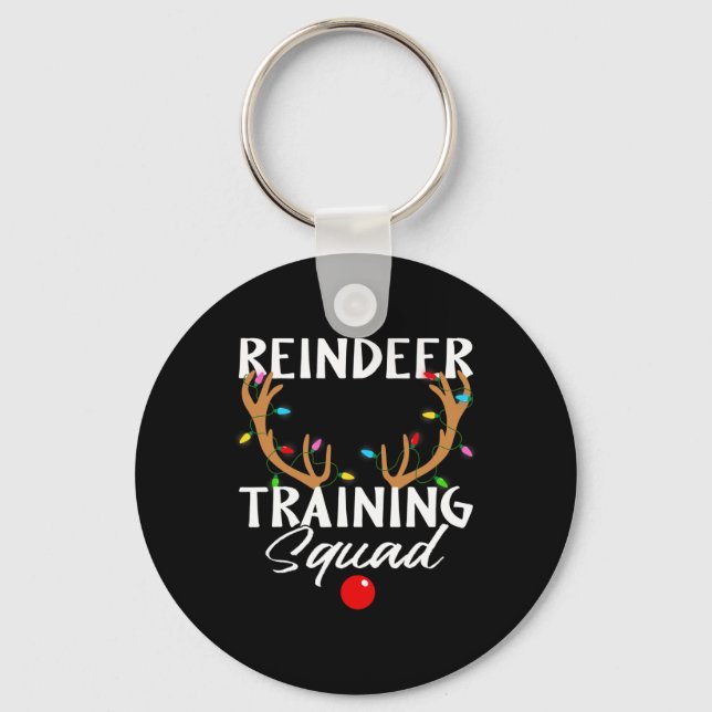 Llavero Navidades que manejan la brigada de entrenamiento  (Anverso)