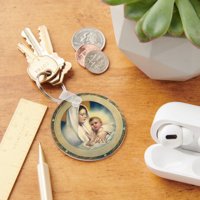 Llavero Navidades religiosos, madoneses y niños (Escritorio )