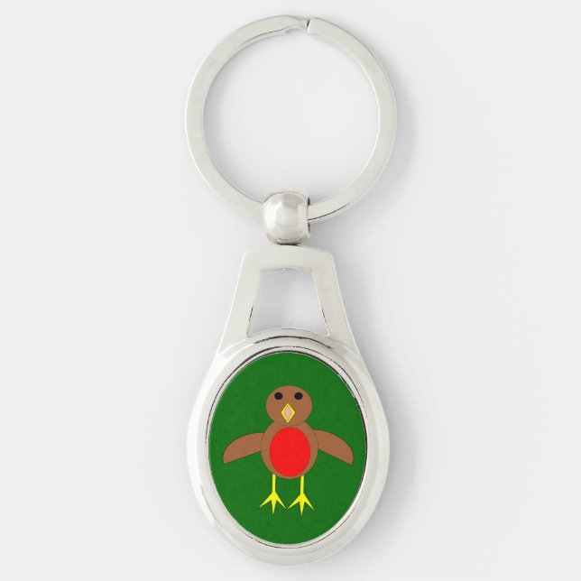 Llavero Navidades Robin Keychain (Anverso)