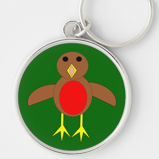 Llavero Navidades Robin Keychain (Frente)