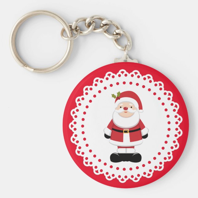Llavero Navidades Santa Claus (Frente)