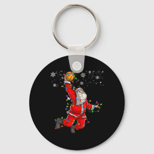 Llavero Navidades Santa Claus Voleibol Pajama Navidad homb