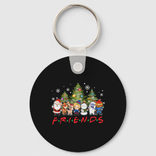 Llavero Navidades Santa Friends Reindeer Familia Snowman X