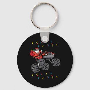 Llavero Navidades Santa Monster Truck Xmas Niños Toddl