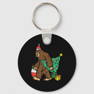 Llavero Navidades Sasquatch Bigfoot Xmas Niños Hombres Muj