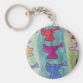 Llavero Navidades se enfurecen con trompetas