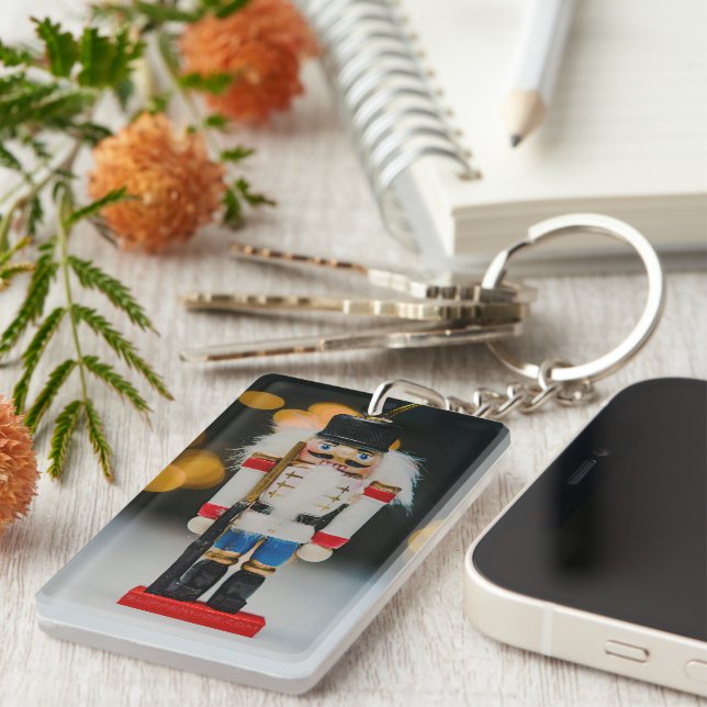 Llavero Navidades SlipperyOrnamento figurio nutcracker de  (Frente Derecha)