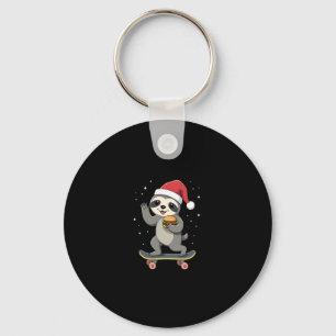 Llavero NAVIDADES SLOTH Funny Navidades Skateboard Sloth (