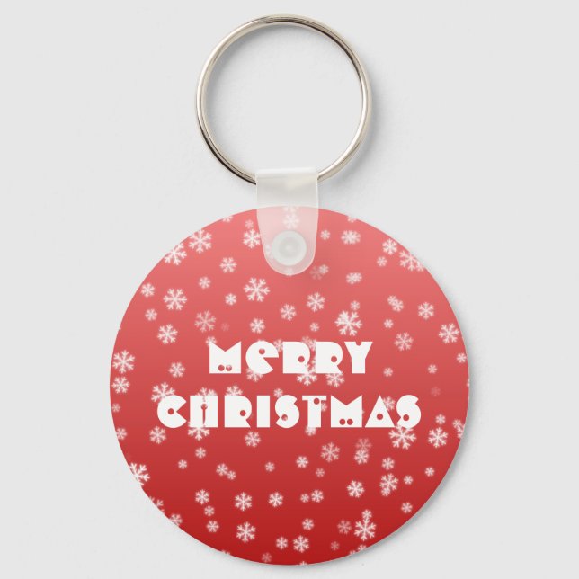 Llavero Navidades Snowflakes (Anverso)