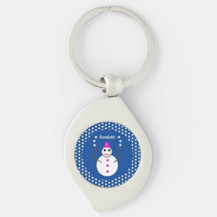 Llavero Navidades Snowlady Juggys Nieves Graciosa