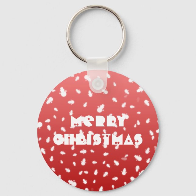 Llavero Navidades Snowman (Anverso)