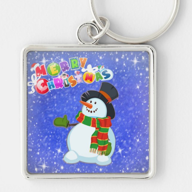 Llavero Navidades Snowman (Frente)