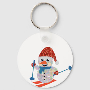 Llavero navidades snowman