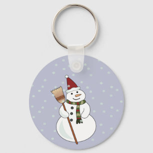 Llavero Navidades Snowman Keychain