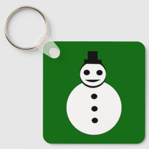Llavero Navidades sonrientes Snowman Personalizado