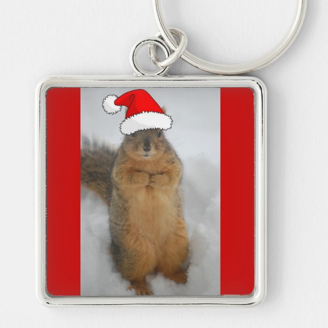 Llavero Navidades Squirrels (Frente)