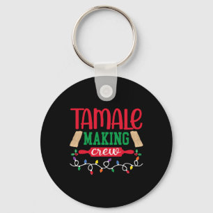 Llavero Navidades Tamale Creando Tripulación Familia Mexic