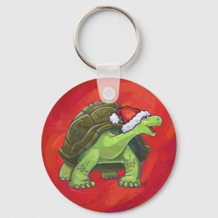 Llavero Navidades Tortoise En Rojo
