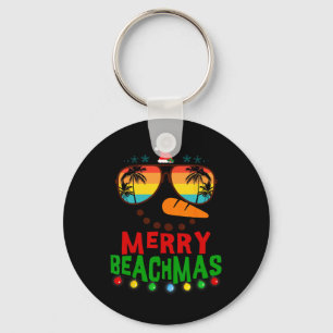 Llavero Navidades tropicales de Merry Beachmas Hawaii Snow