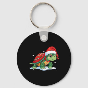 Llavero Navidades Turtle Santa Sea Turtle Beach Lover Ocea