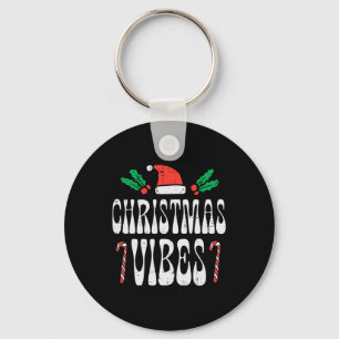 Llavero Navidades Vibes Retro Vintage Groovy Xmas Hombres 