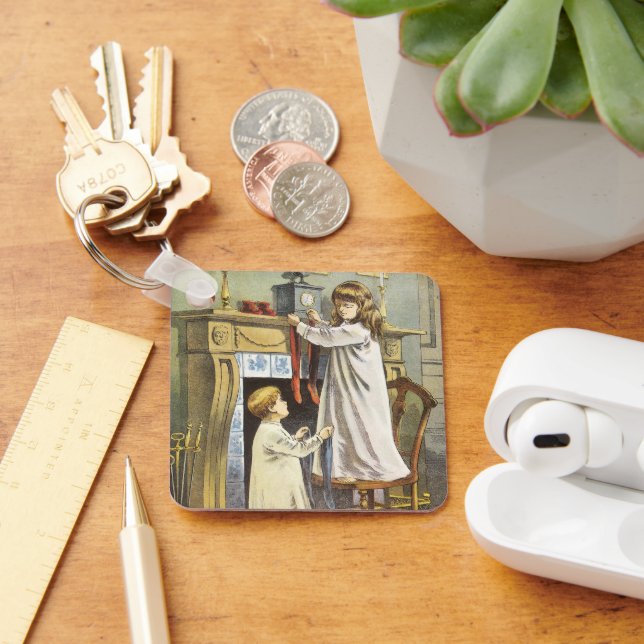 Llavero Navidades victorianos, artículos de Navidades infa (Escritorio )