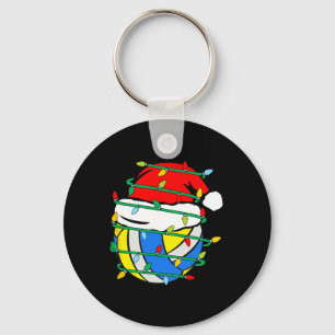 Llavero Navidades Voleibol Xmas Santa Deportes Niños Niños