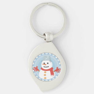 LLAVERO NAVIDADES WINTER SNOWMAN