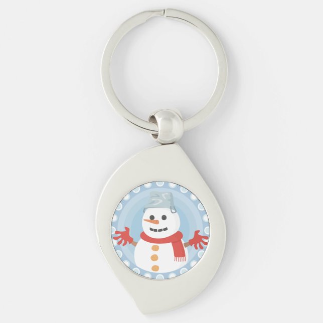 LLAVERO NAVIDADES WINTER SNOWMAN (Anverso)