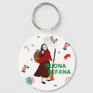 Llavero navidades Witch buona Befana