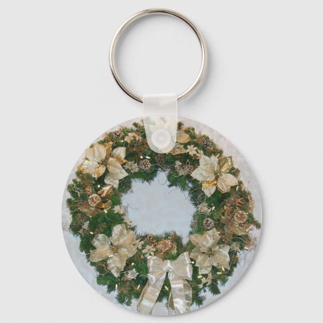 Llavero NavidadWreath (Anverso)