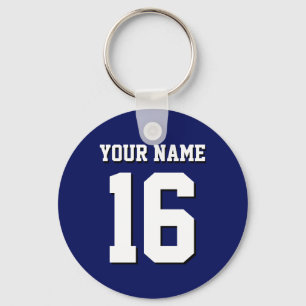 Llavero Navy Blue Sports Jersey