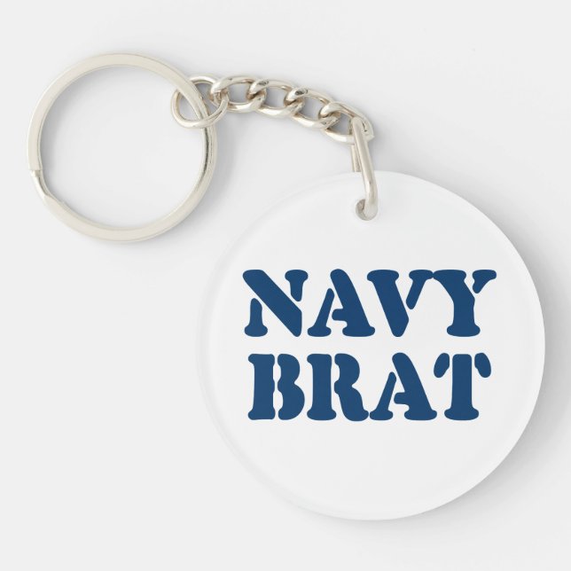 LLAVERO NAVY BRAT (Frente)