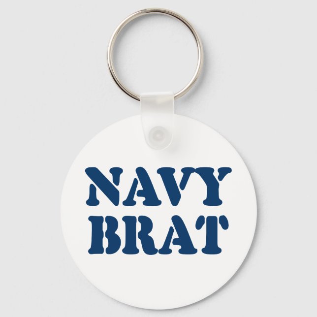 LLAVERO NAVY BRAT (Anverso)