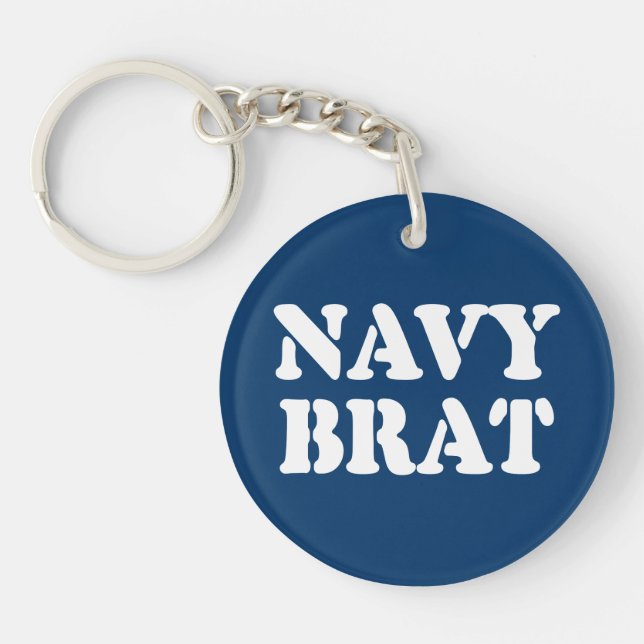 LLAVERO NAVY BRAT (Frente)