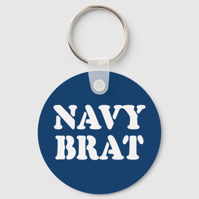 LLAVERO NAVY BRAT (Anverso)