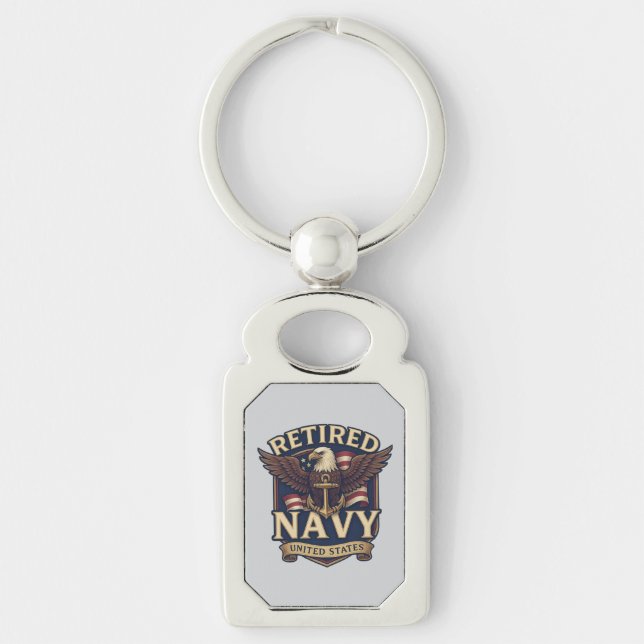 Llavero Navy USN Veteran (Anverso)
