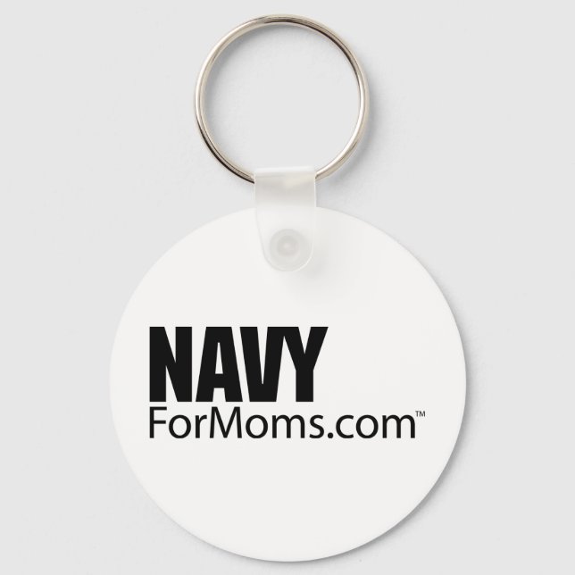Llavero NavyForMoms.com Keychain (Anverso)