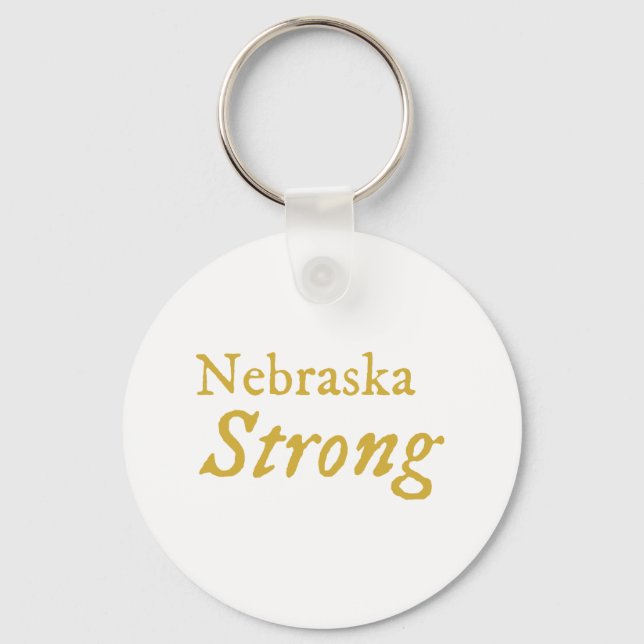 Llavero Nebraska Strong (Anverso)