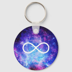 Llavero Nébula de símbolo infinito