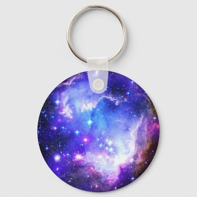 Llavero Nebulosa azul (Anverso)
