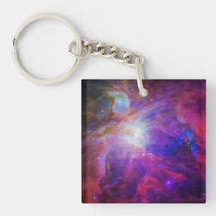 Llavero Nebulosa de Orión con tinte rosa