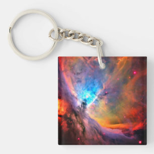 Llavero Nebulosa de Orión Galaxia Espacial bajo contraste