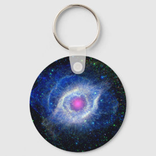 Llavero Nebulosa Hélix Ojo de Dios Foto Espacial Ultraviol