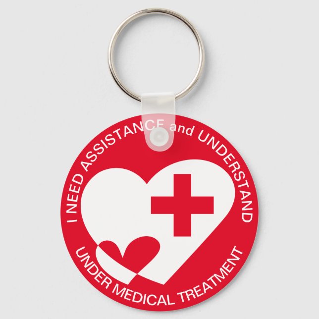 LLAVERO NECESIDAD DE ASISTENCIA/AYUDA (Anverso)